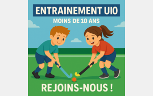 ENTRAINEMENT U10 (nés en 2016 et 2017)