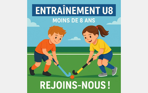 ENTRAINEMENT U8 (nés en 2018-2019)